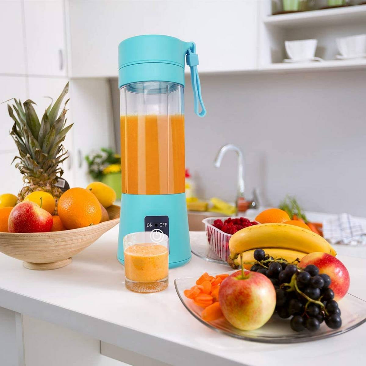 Portable Powerful 6 Blades Juicer/Blender