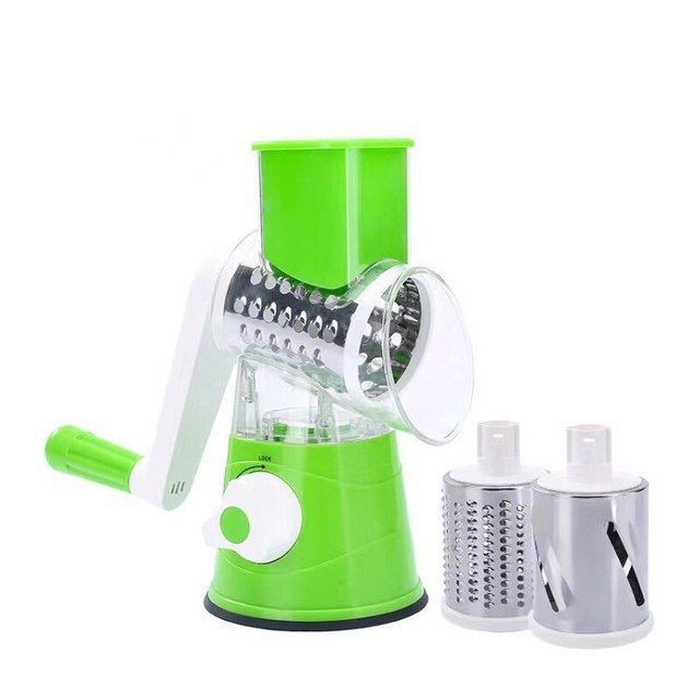 Multi-Functional Tabletop Drum Grater