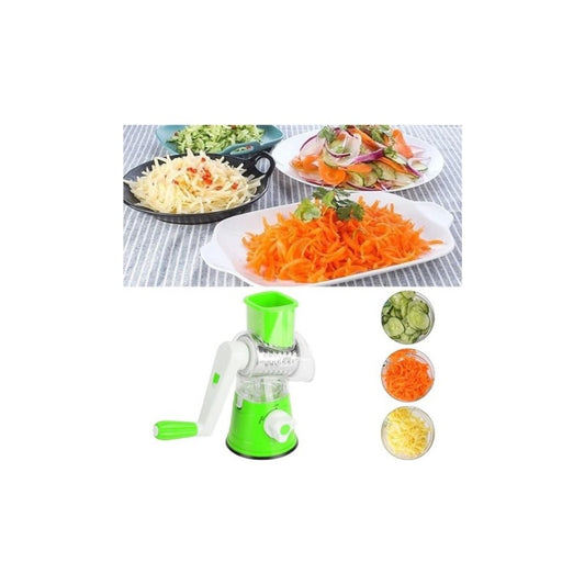 Multi-Functional Tabletop Drum Grater I Manual Vegetable Cutter Slicer & Grater | Chopper Kitchen Essential