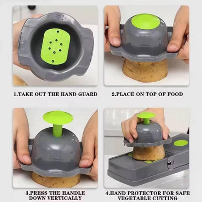 16-in-1 High-Quality Mandoline Slicer & Vegetable Chopper