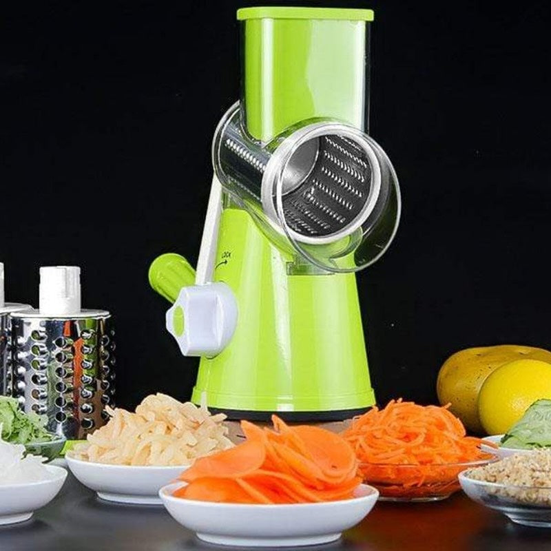 Multi-Functional Tabletop Drum Grater