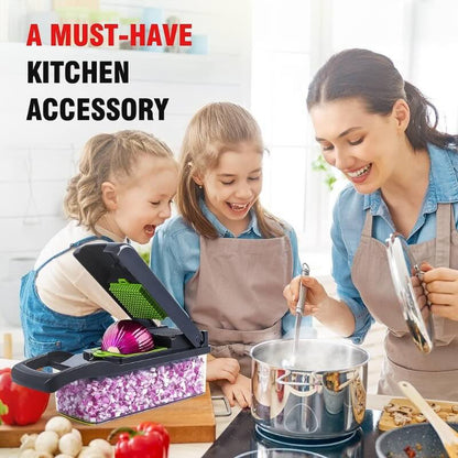 16-in-1 High-Quality Mandoline Slicer & Vegetable Chopper